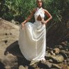 Off White Harmonia Dress Organic Boho Wedding Beach