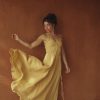 Yellow Gold Padma Dress Bohemian Goddess Beach Resort